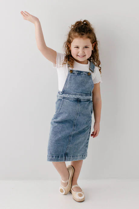 modest denim overall dress Overall Dresses for Women