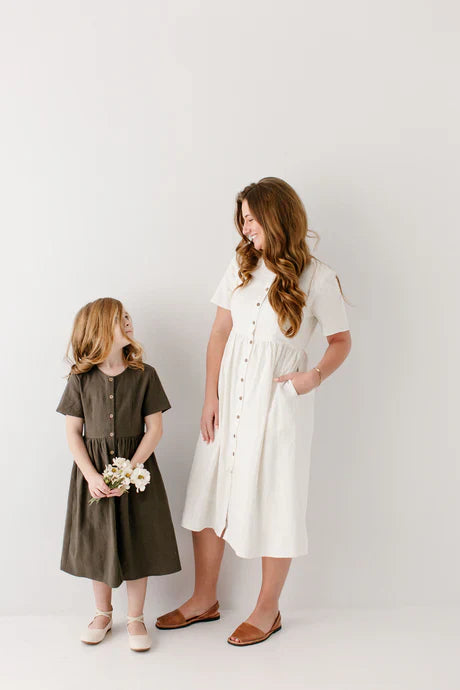 country style fall dresses Mom & Me