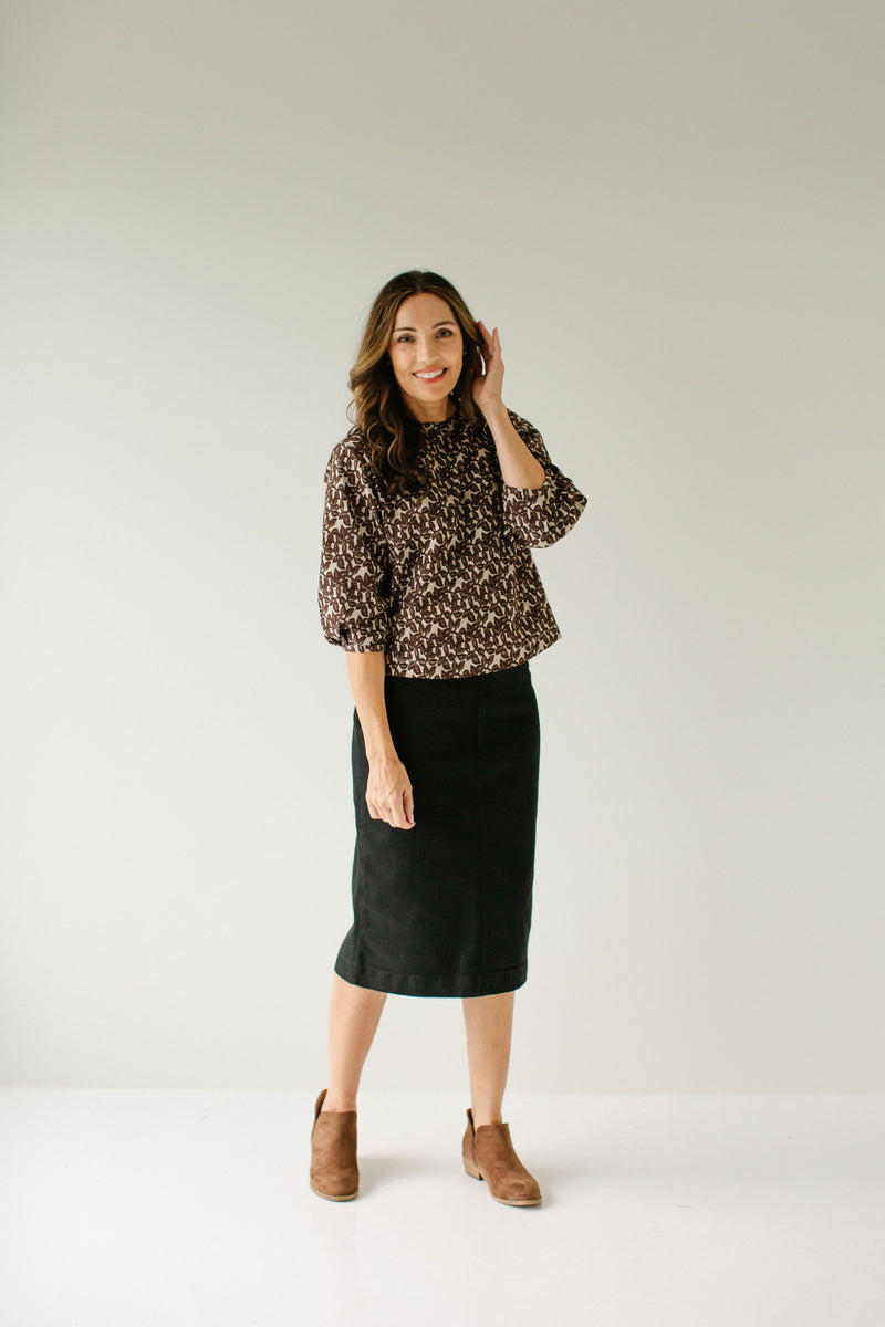Sara Skirt Black main image 1