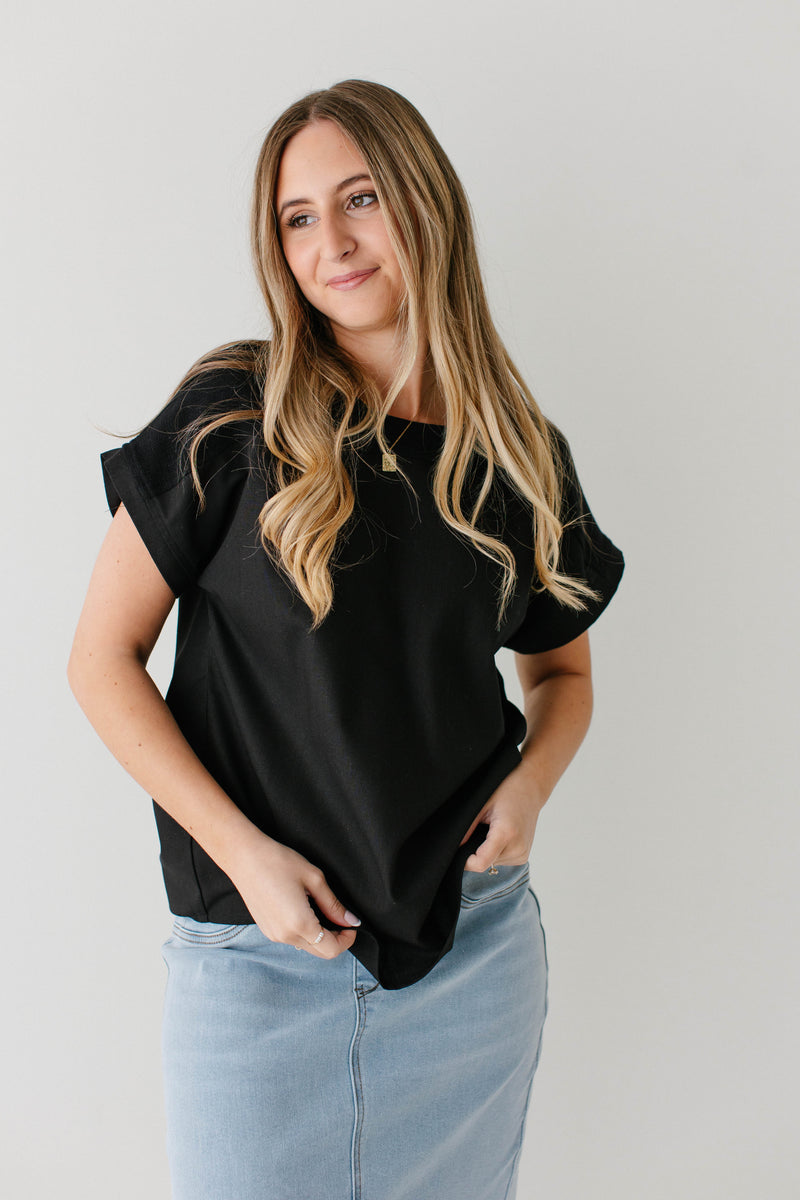 Callie Rolled Neck Dolman Sweater main image 1