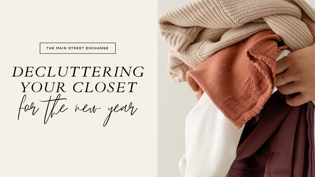 Decluttering Closet