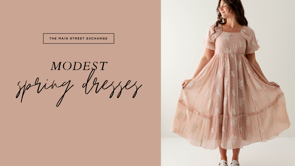 Modest Spring Dresses to Refresh Your Wardrobe