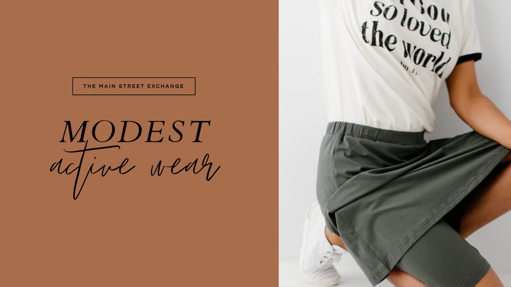 Fashionable Modest Active Wear