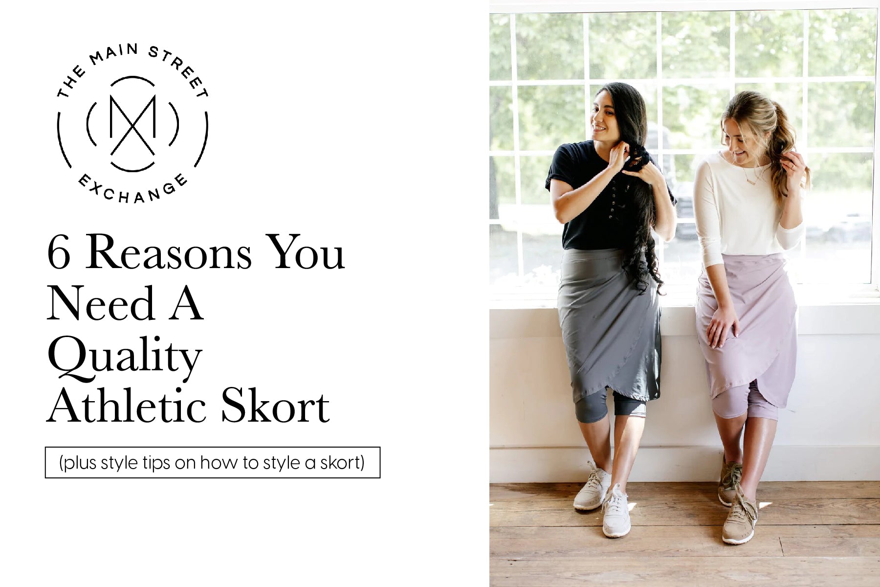 6 Reasons You Need A Quality Athletic Skort (plus style tips on