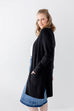 'Porter' Knit Cardigan In Black FINAL SALE