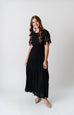 'Hope' Lace Sleeve Maxi Dress