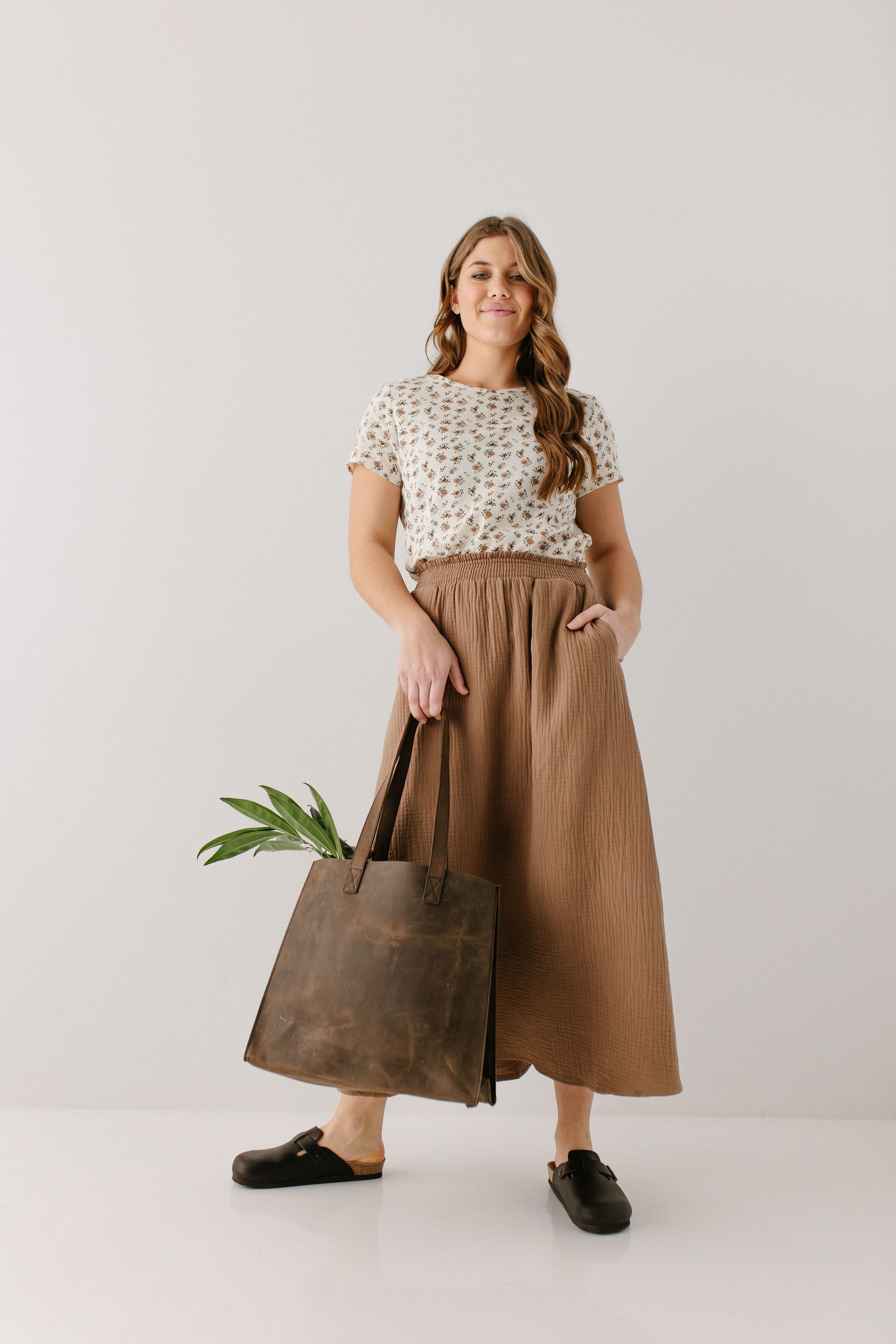 Jane' Cotton Gauze Maxi Skirt FINAL SALE – The Main Street