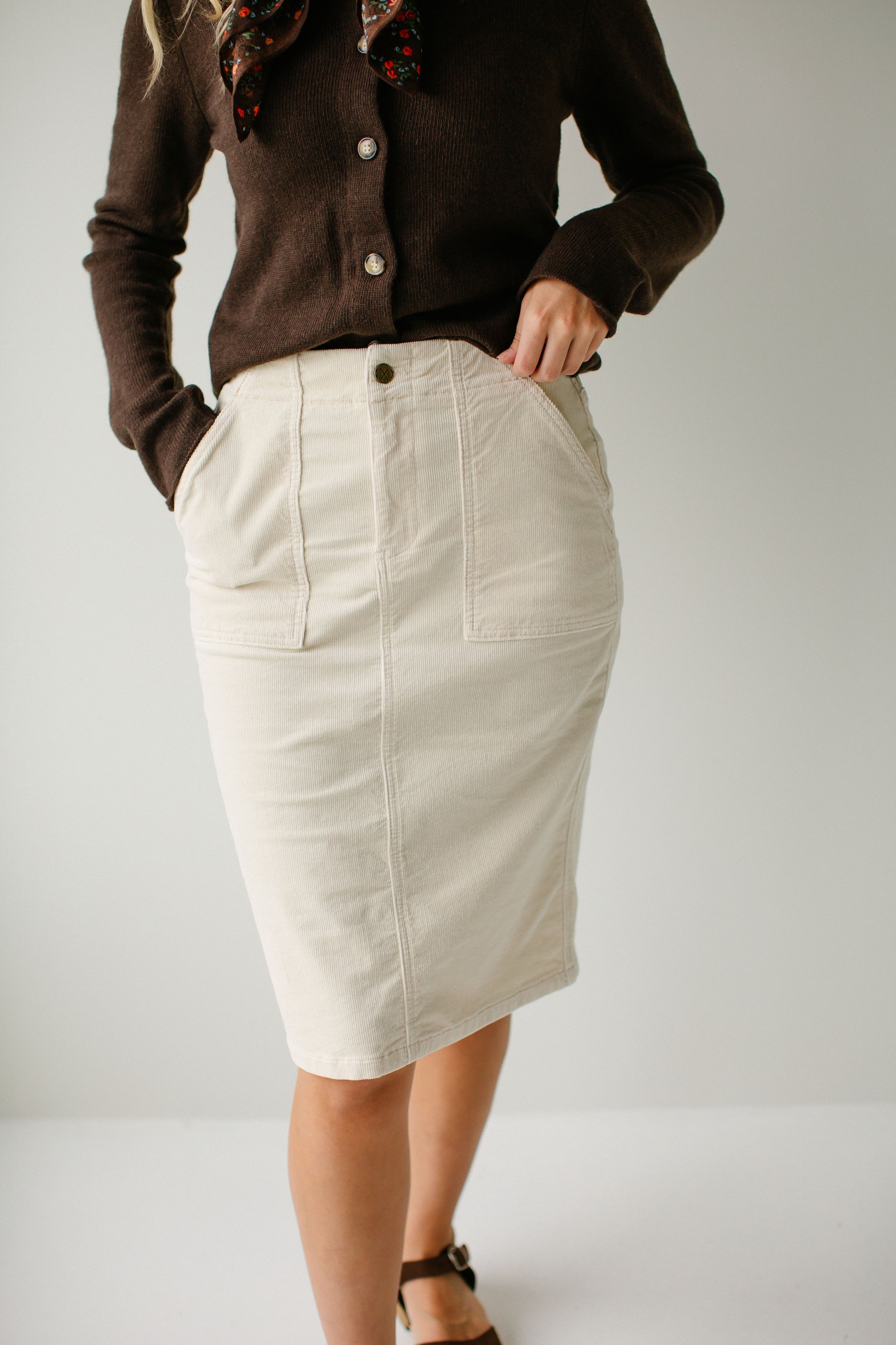 【NONCODE】coit pocket midi skirt NONCODE】coit pocket midi skirt coit pocket midi skirt - 논코드