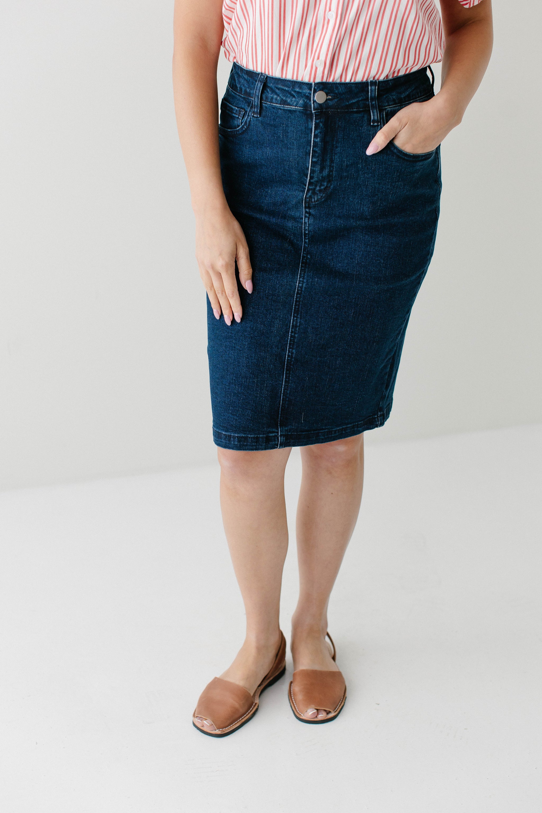 Denim Asos Midi Skirt 2020 ASOS DESIGN Soft Denim Cami Midi Dress