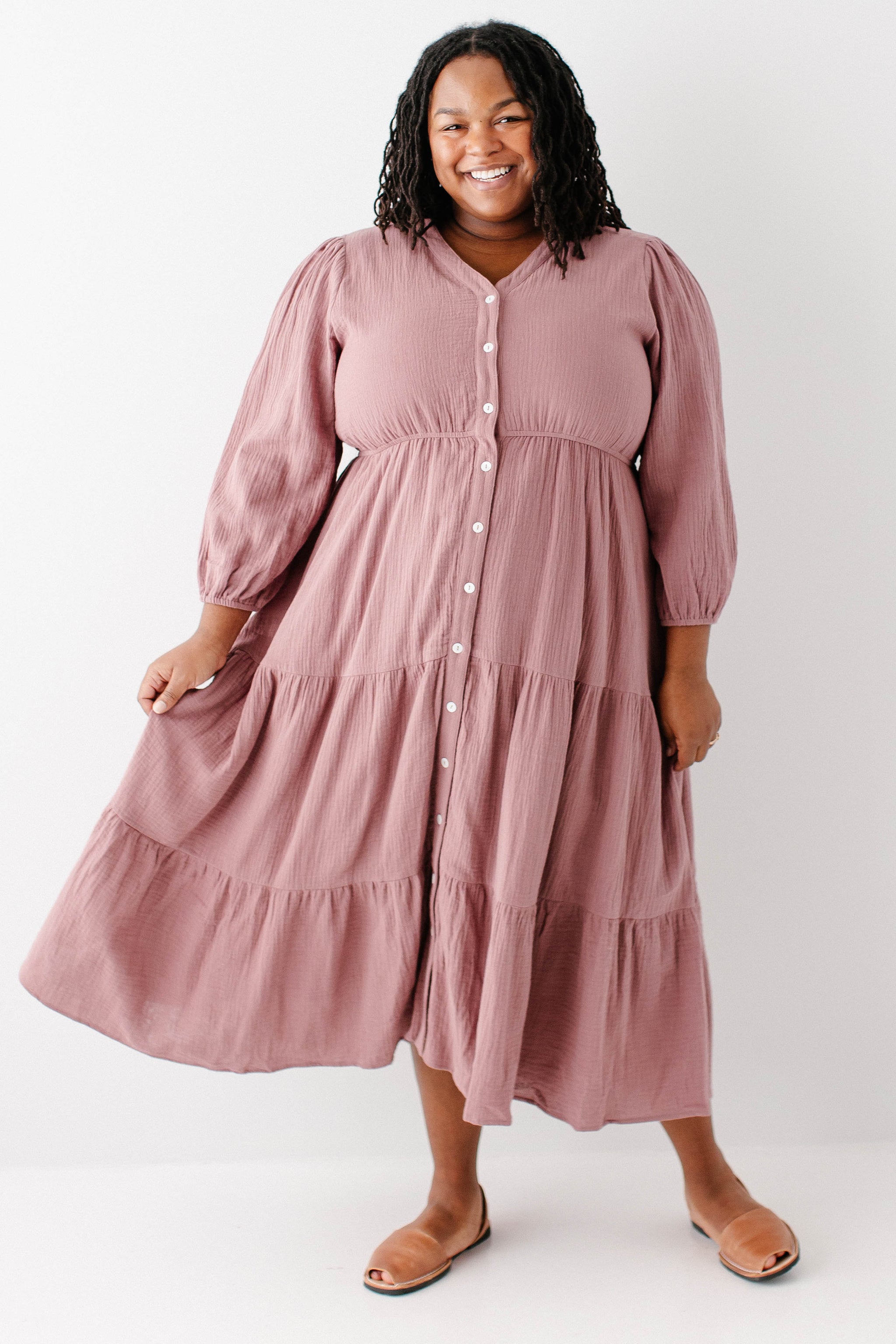 knee length dresses for ladies Few Moda | Louisa Dress main image 1