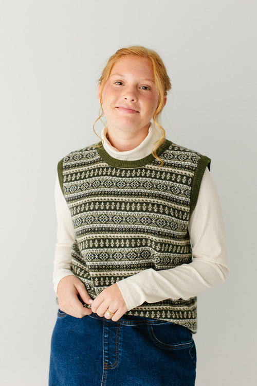 Shepherd Fair Isle Sweater Vest