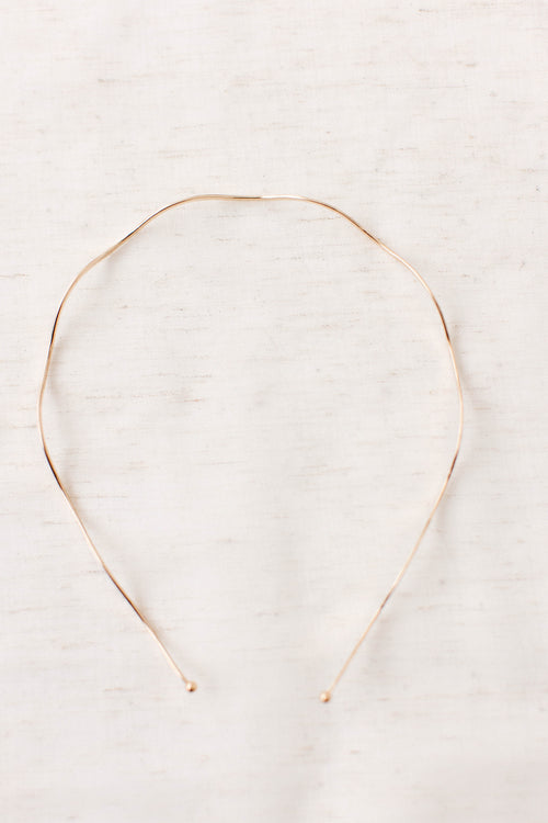 Gold Wave Headband