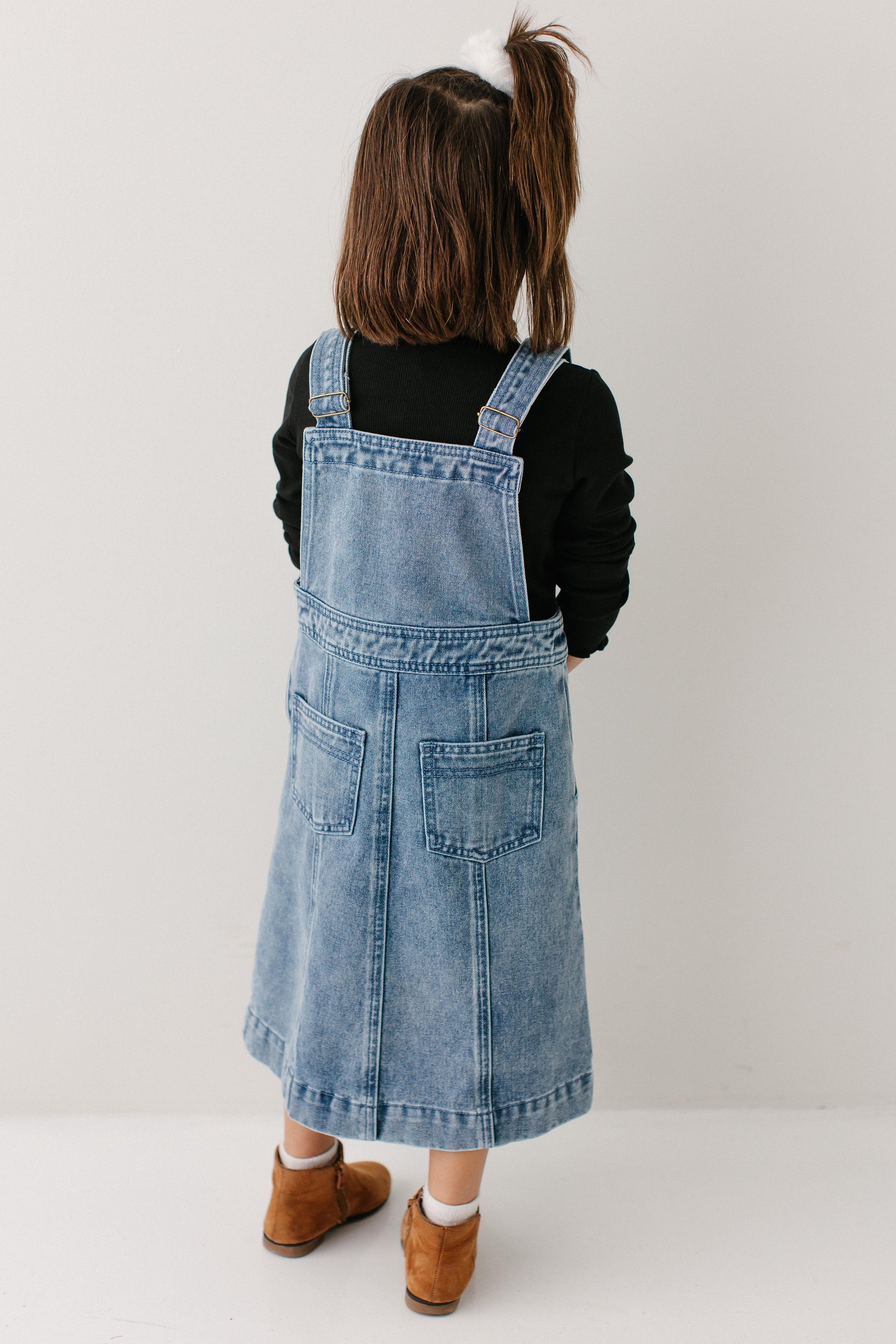sachin and babi light blue dress Vintage denim teacher dress main image 1