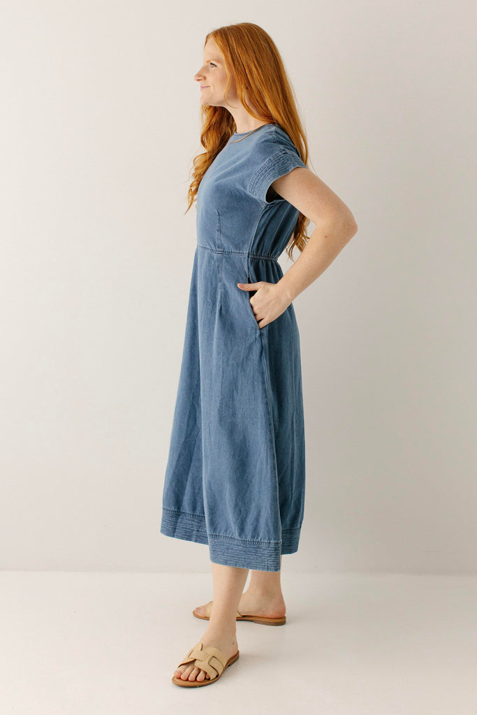 denim fit and flare midi dress Buy Reiss White Annie Denim Fit and Flare Midi Dress from Next USA