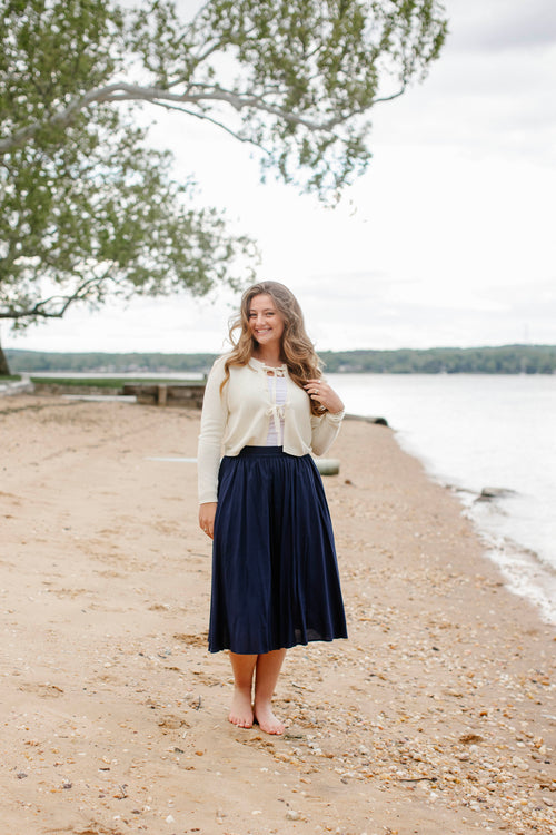 Cove A-Line Midi Skirt