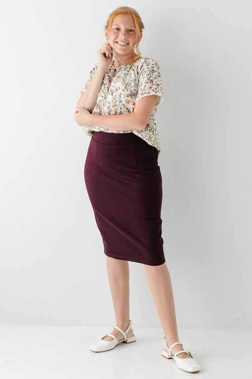 Anna Pencil Skirt