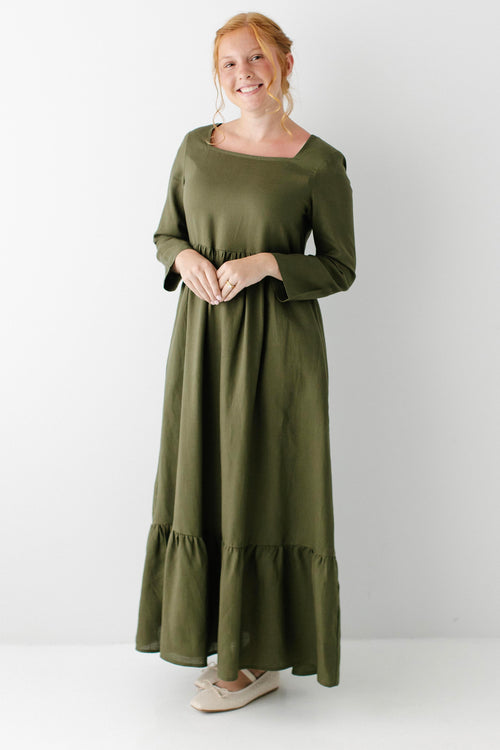 Sybil Tencel Blend Maxi Dress