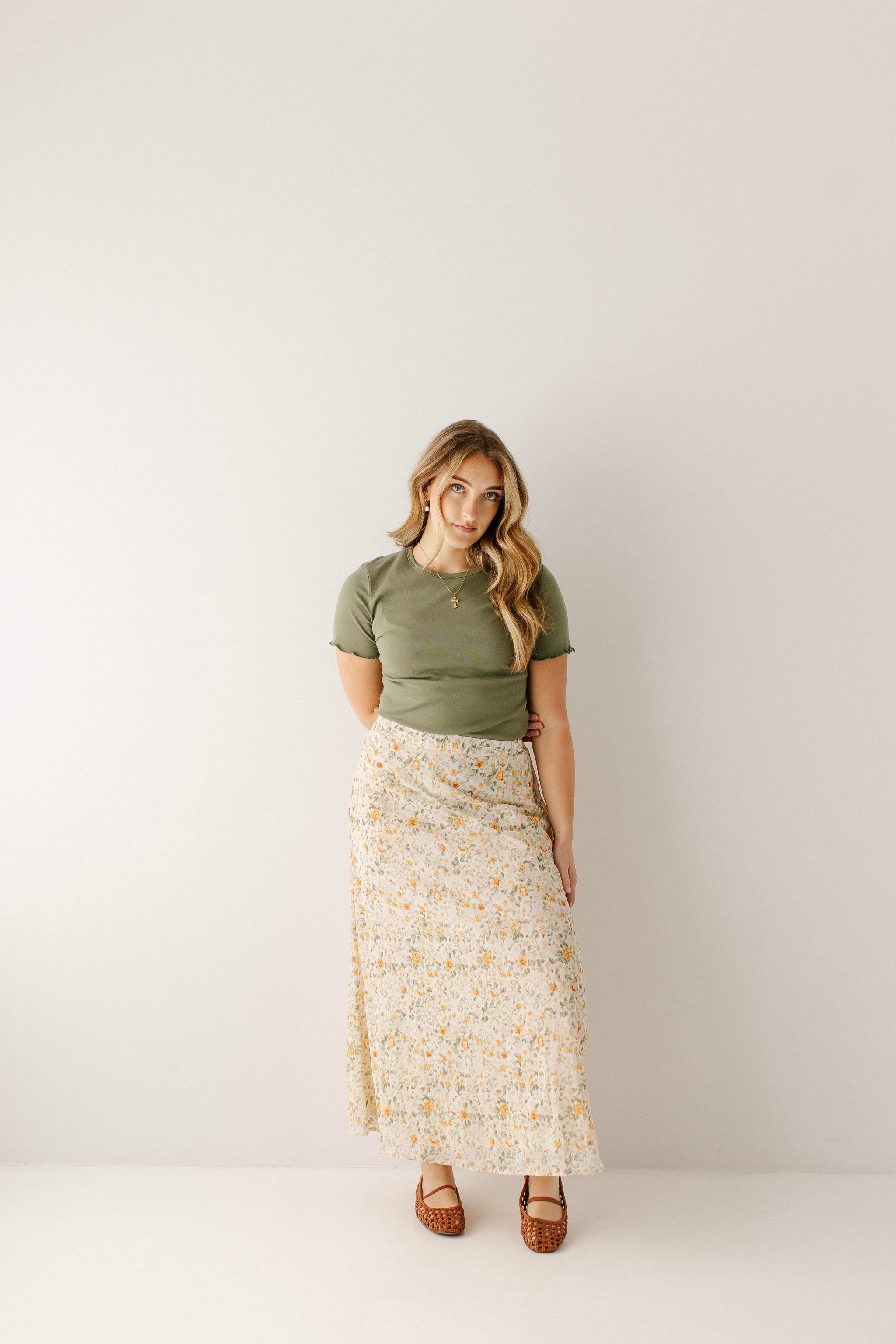 Melissa Garden Floral Maxi Skirt – The Main Street Exchange