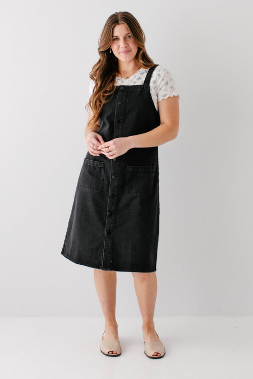 'Storm' Button Down Denim Jumper