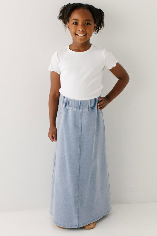 Caroline Girl Knit Maxi Skirt