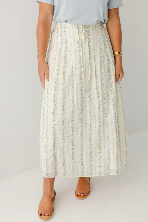Lenora Ditsy Floral Maxi Skirt