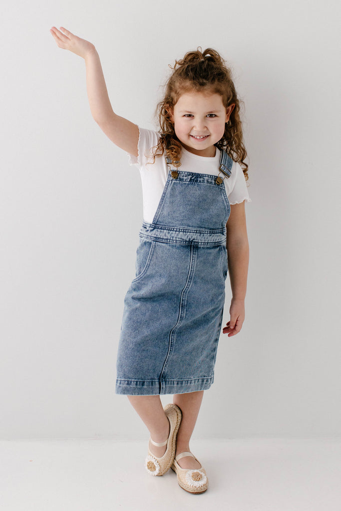 Modest Girls' Overall Dresses | The Main Street Exchange Modest Girls' Overall Dresses | The Main Street Exchange