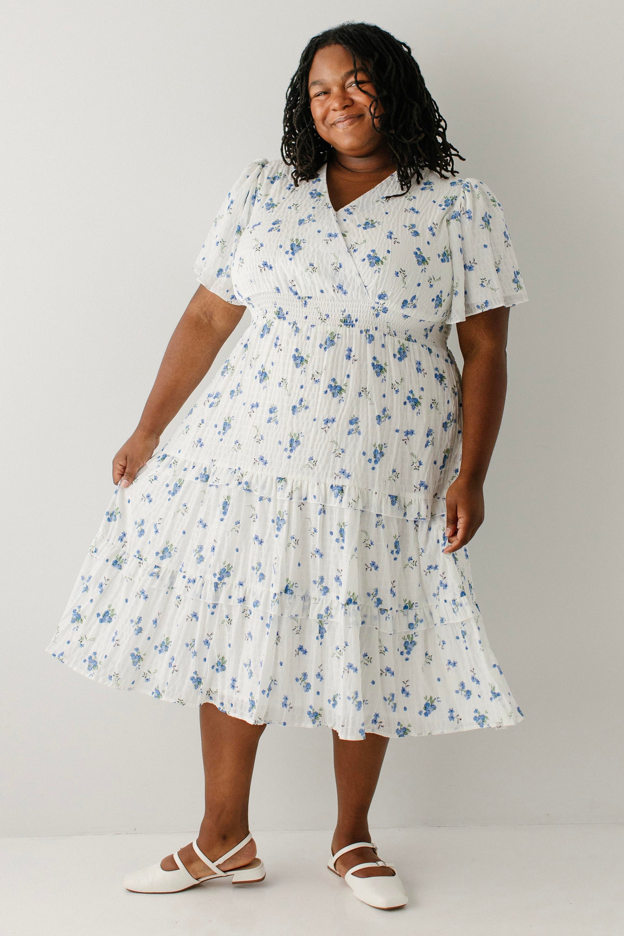 nadine midi dress Nadine Abstract Midi Dress