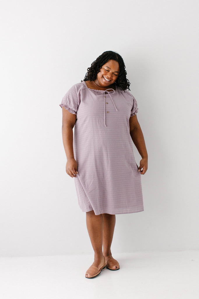 Jenna Lace Trim Peasant Dress The Main Street Exchange Jenna Lace Trim Peasant Dress The Main Street Exchange