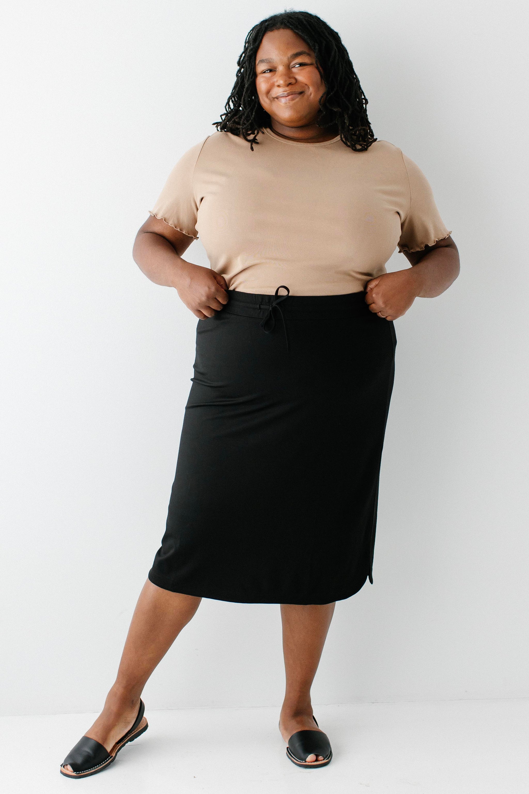 Olivia Everyday Knit Skirt – The Main Street Exchange