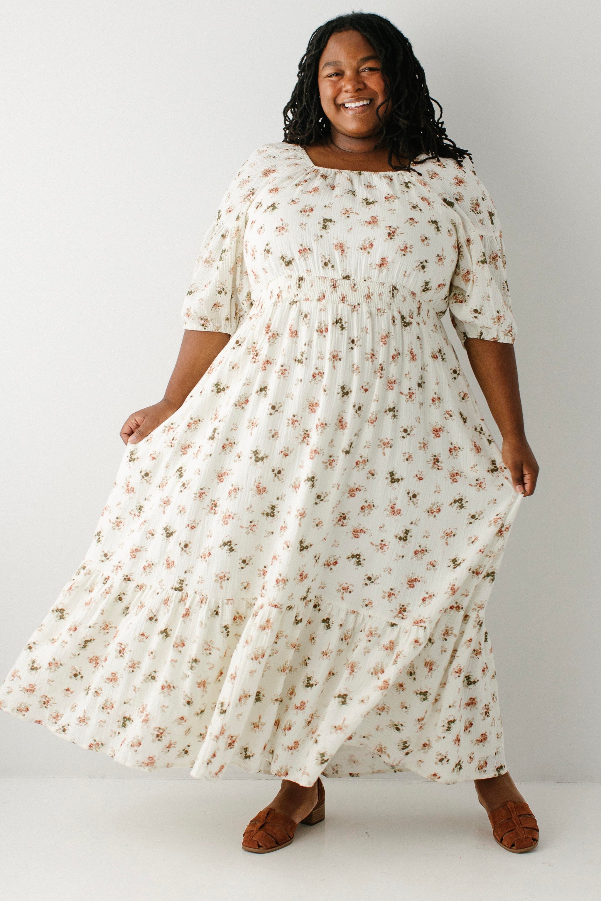 beige chiffon printed square neck empire maternity maxi dress Montgomery Floral Gauze Cream / S Elegant Black Strapless Bandage this dress keeps you size:5-6 Years (130cm) color:renata-mini-dress-mesh-burgundy-168 swatch:https://www.motelrocks.com/cdn/shop/files/RENATA-MINI-DRESS-MESH-BURGUNDY-_8_-1D.jpg?v=1700639897&width=100
