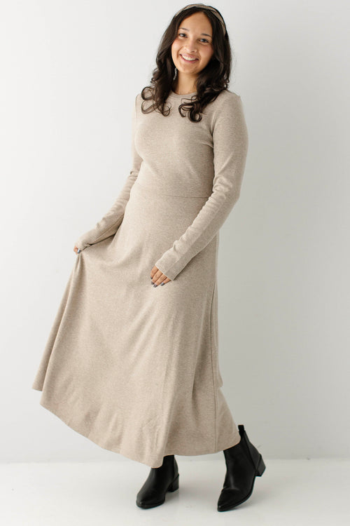Sojourner Knit A-Line Midi Dress