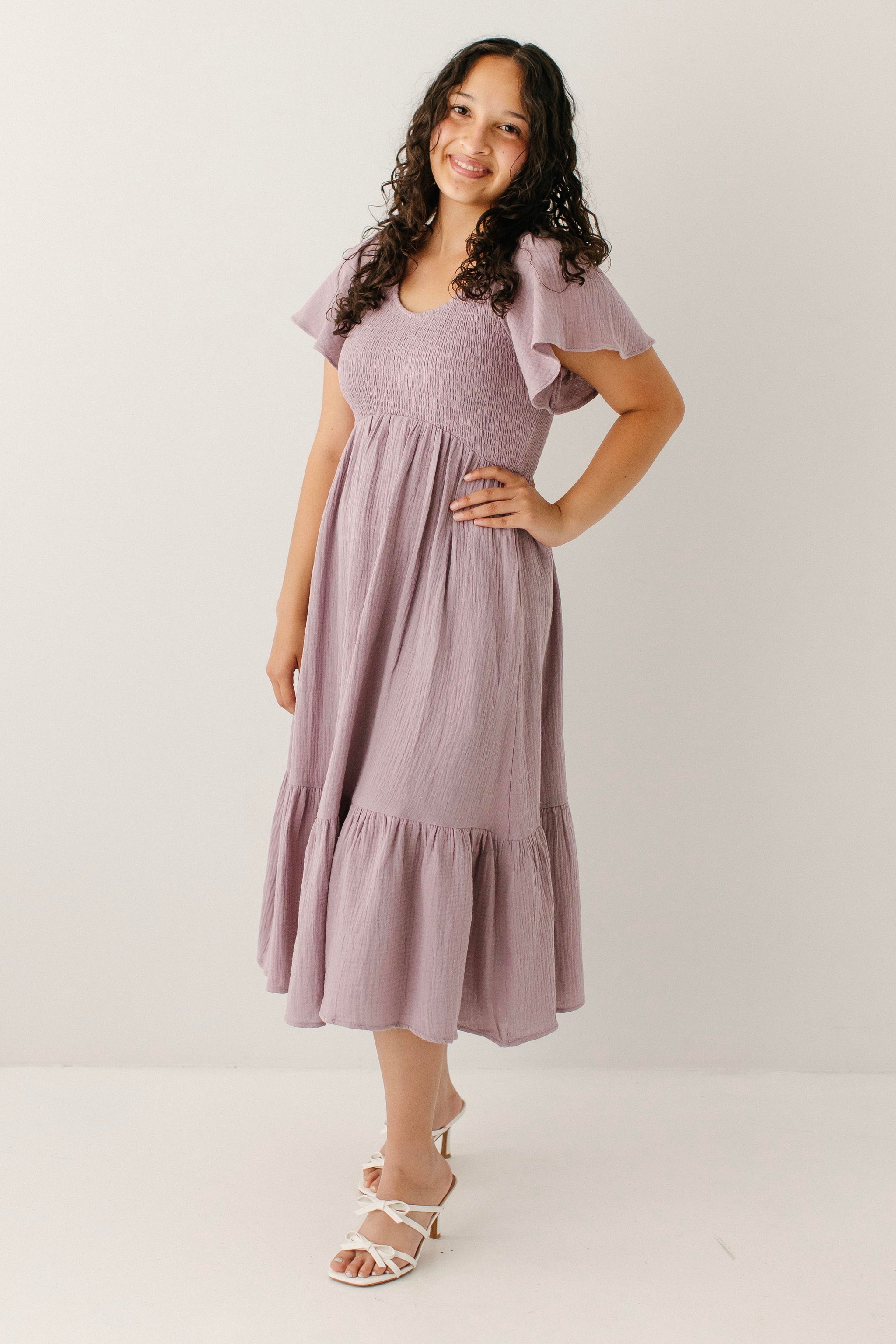 women's old fashion dresses A-Line Modest Maxi Dress | Dress main image 0
