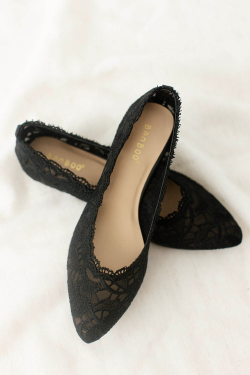 Lace Ballet Flats