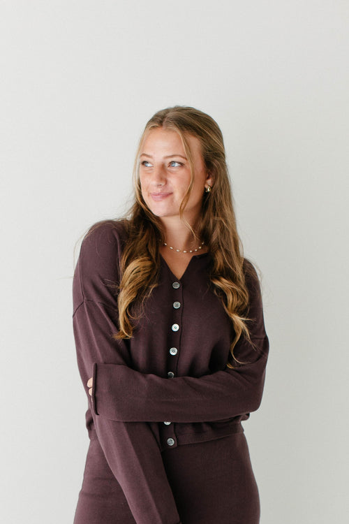 'Jana' Drop Sleeve Cardigan