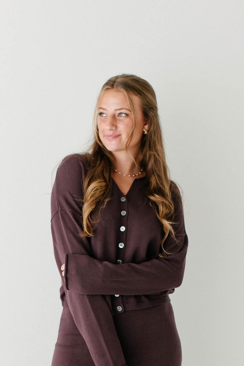 'Jana' Drop Sleeve Cardigan