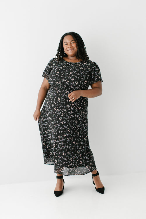 'Naomi' Floral Midi Dress