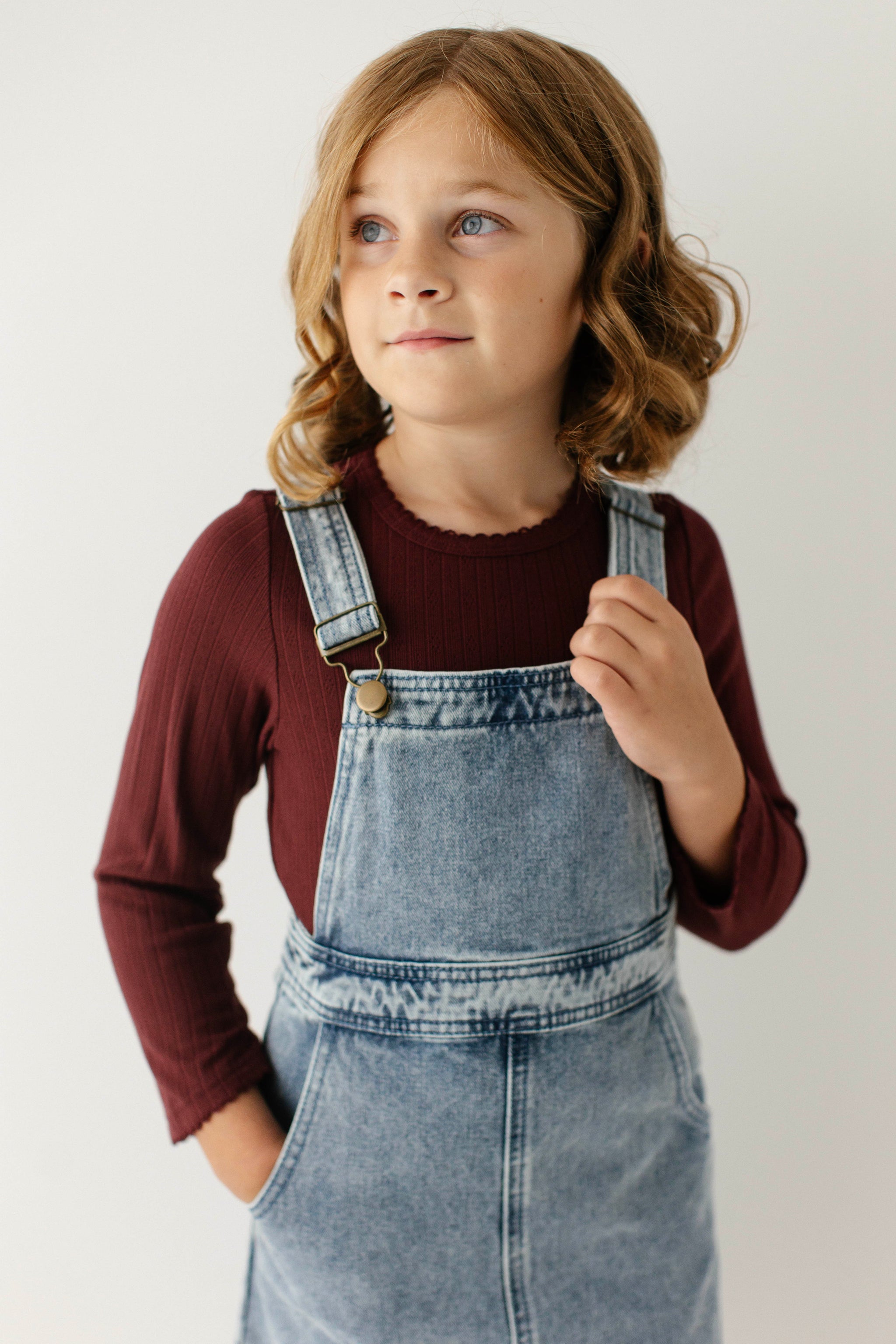 Bailey Girl Denim Overall Dress