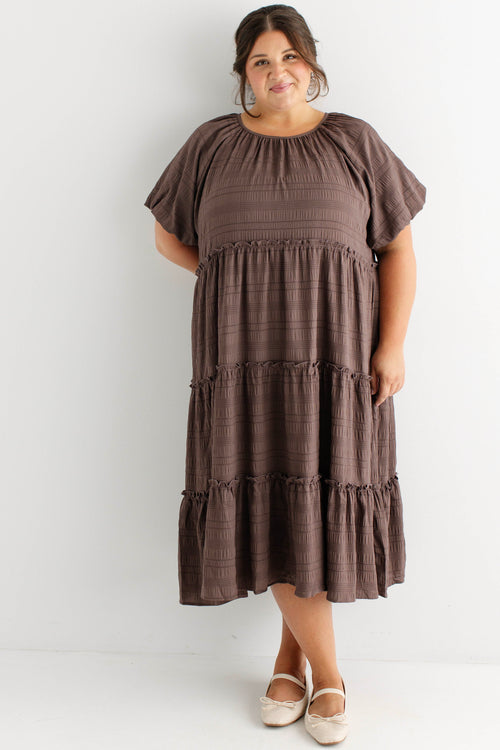 Josephine Tiered Midi Dress