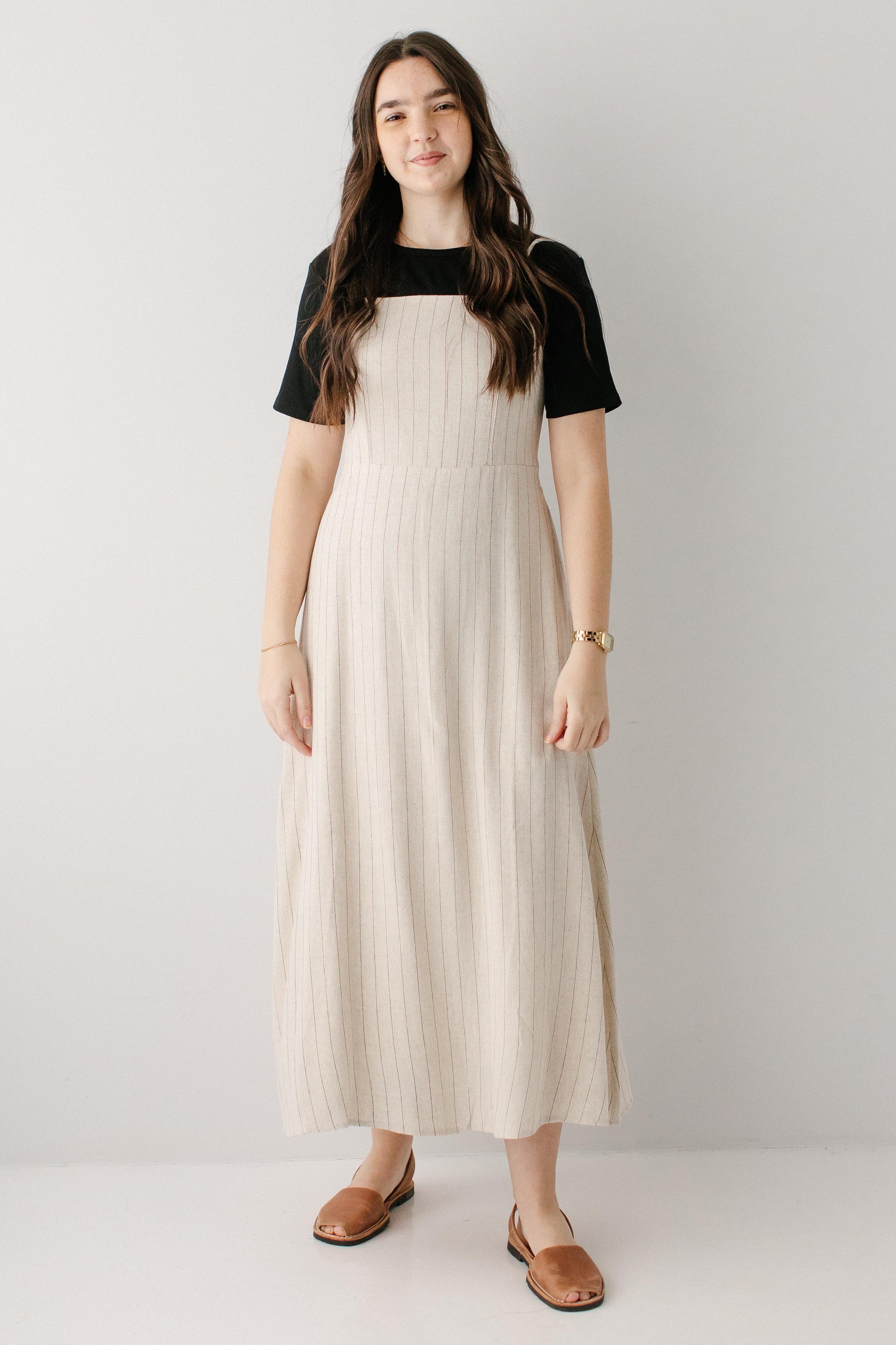 slim fit dress slacks Overall Dress: Modest Dresses by Brigitte Brianna main image 1