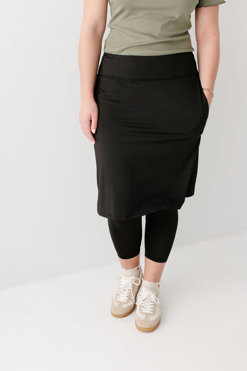 'Jessica' 3/4 Leggings Skort