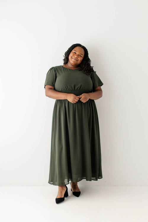 Felicity Chiffon Maxi Dress