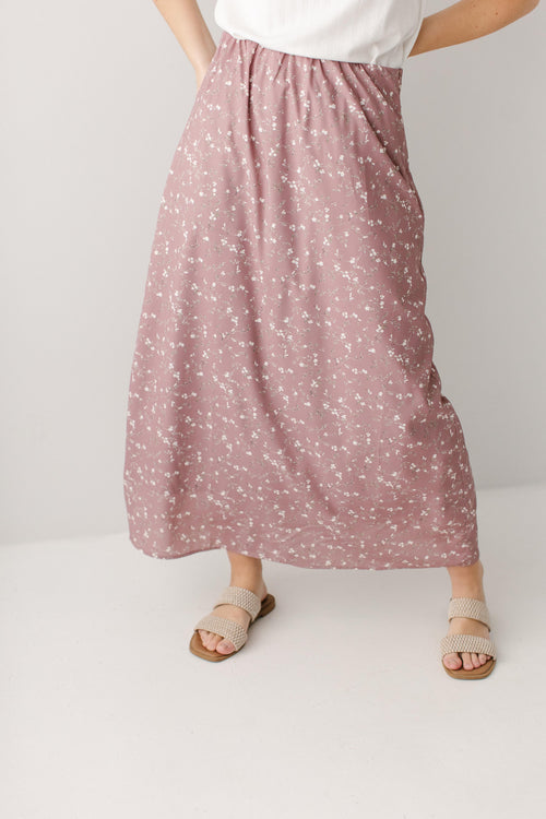 Verona Ditsy Floral Maxi Skirt
