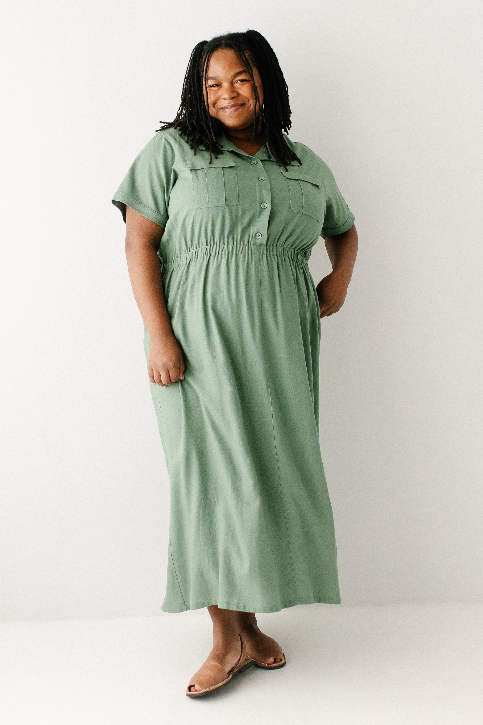 green dress with pockets Jo Utility Maxi Size Chart Size. COLOR:Light Purple Dress & Cover-Up Dressing Trader Joe's Green