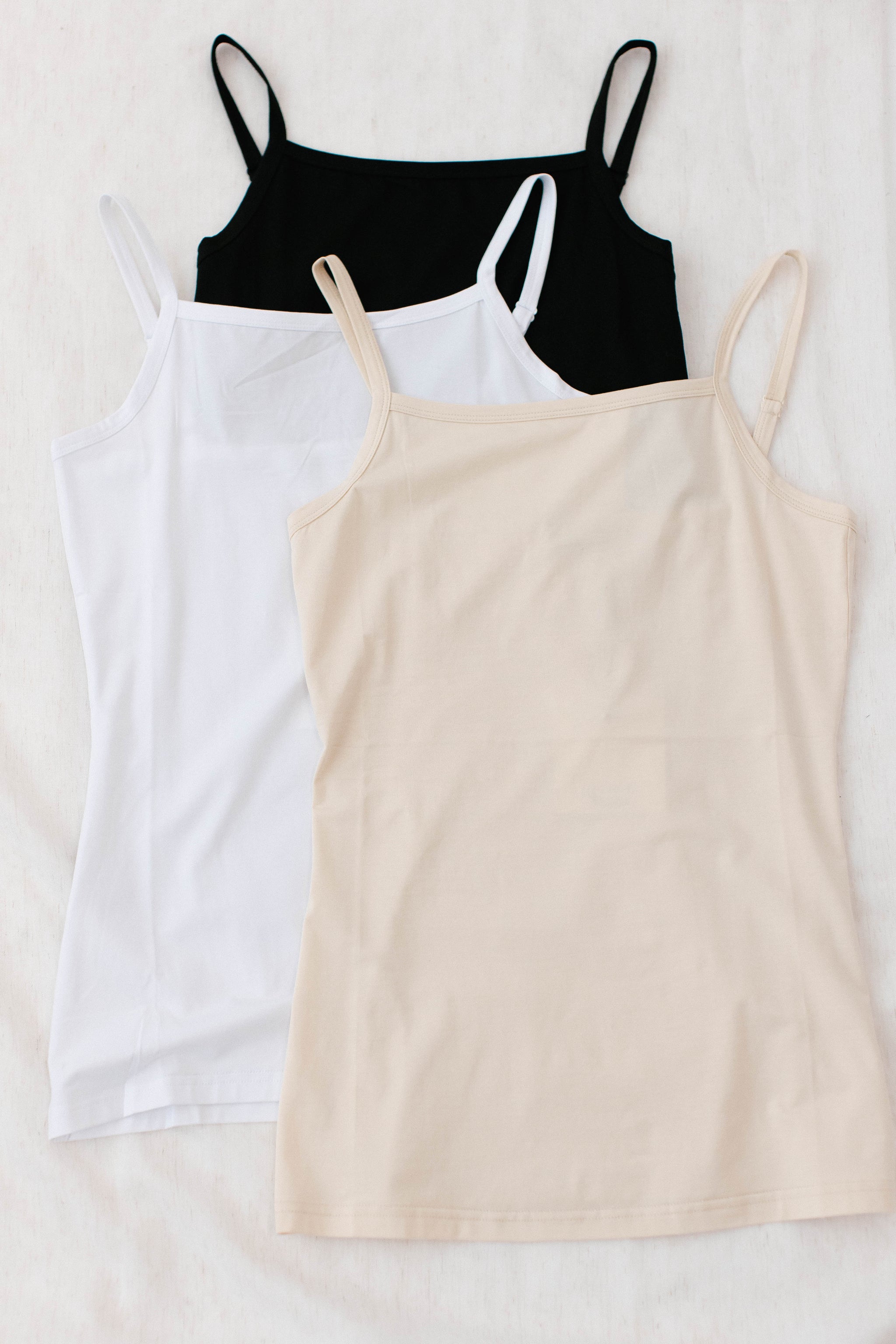 High Neckline Adjustable Layering Cami – The Main Street Exchange