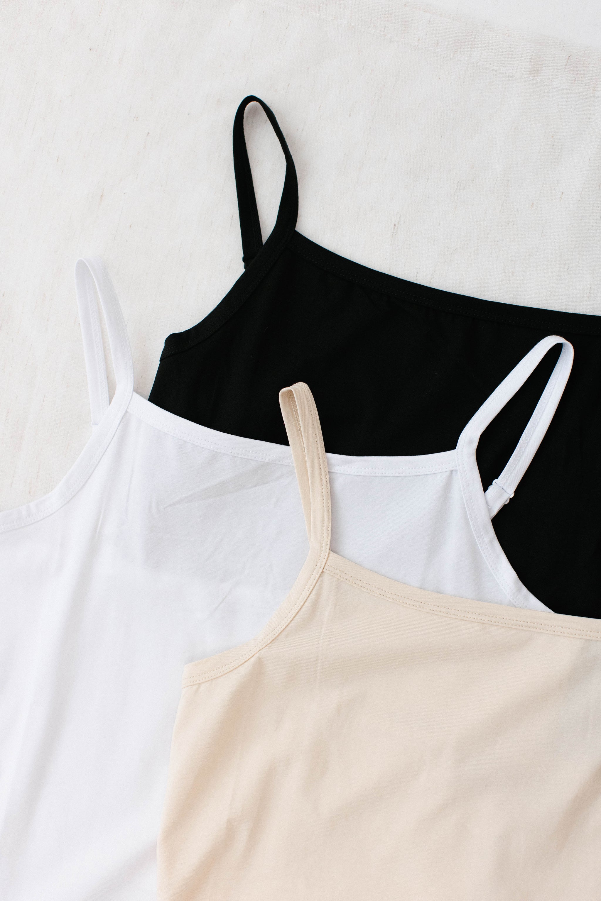 High Neckline Adjustable Layering Cami – The Main Street Exchange