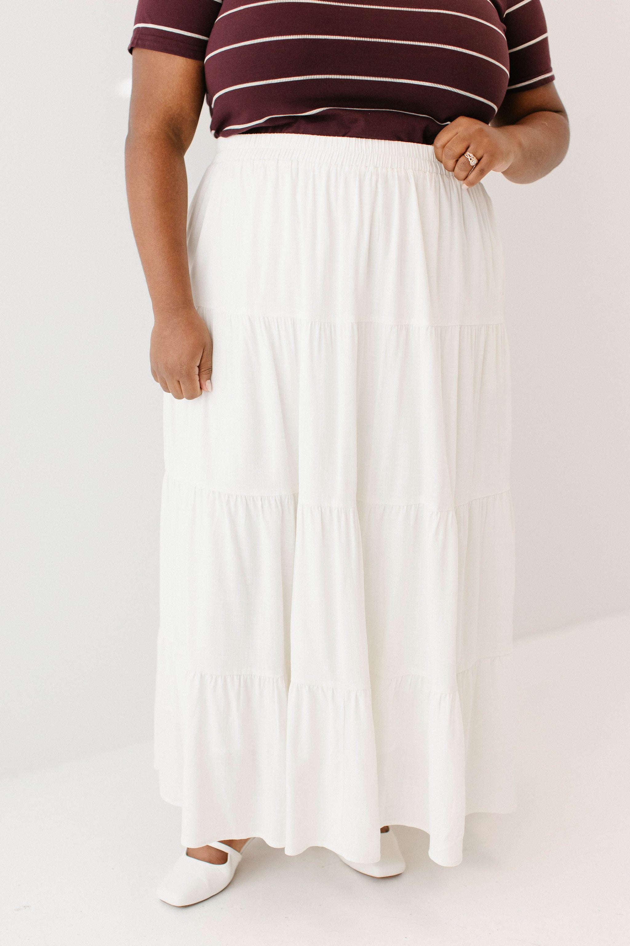 Addison Tiered Maxi Skirt – The Main Street Exchange