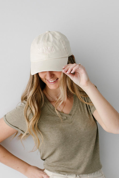 MAMA Monochrome Baseball Cap