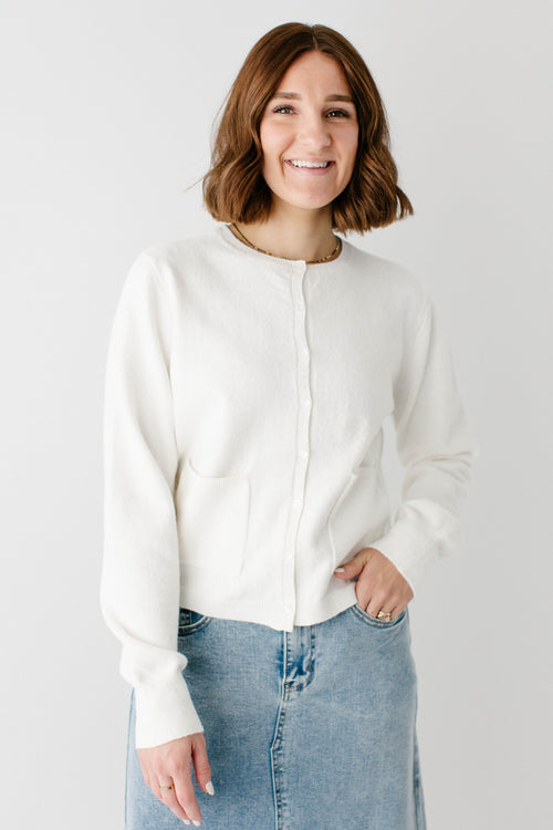 'Phyllis' Button Down Knit Cardigan