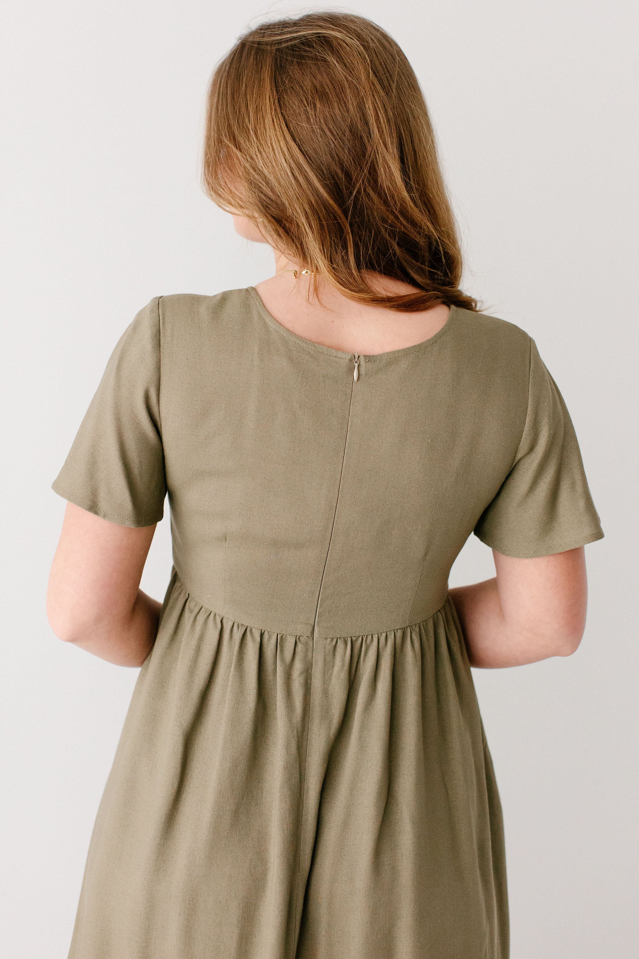 Savannah Square Neck Knee Length Dress – The Main Street Exchange