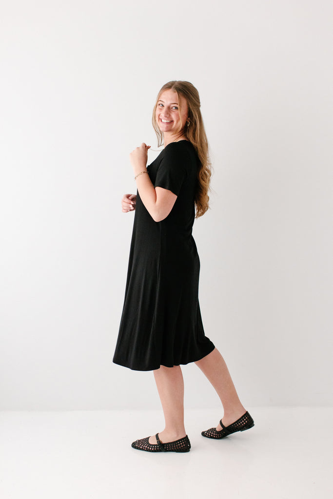 Allison Swing Dress FINAL SALE Black / 2X